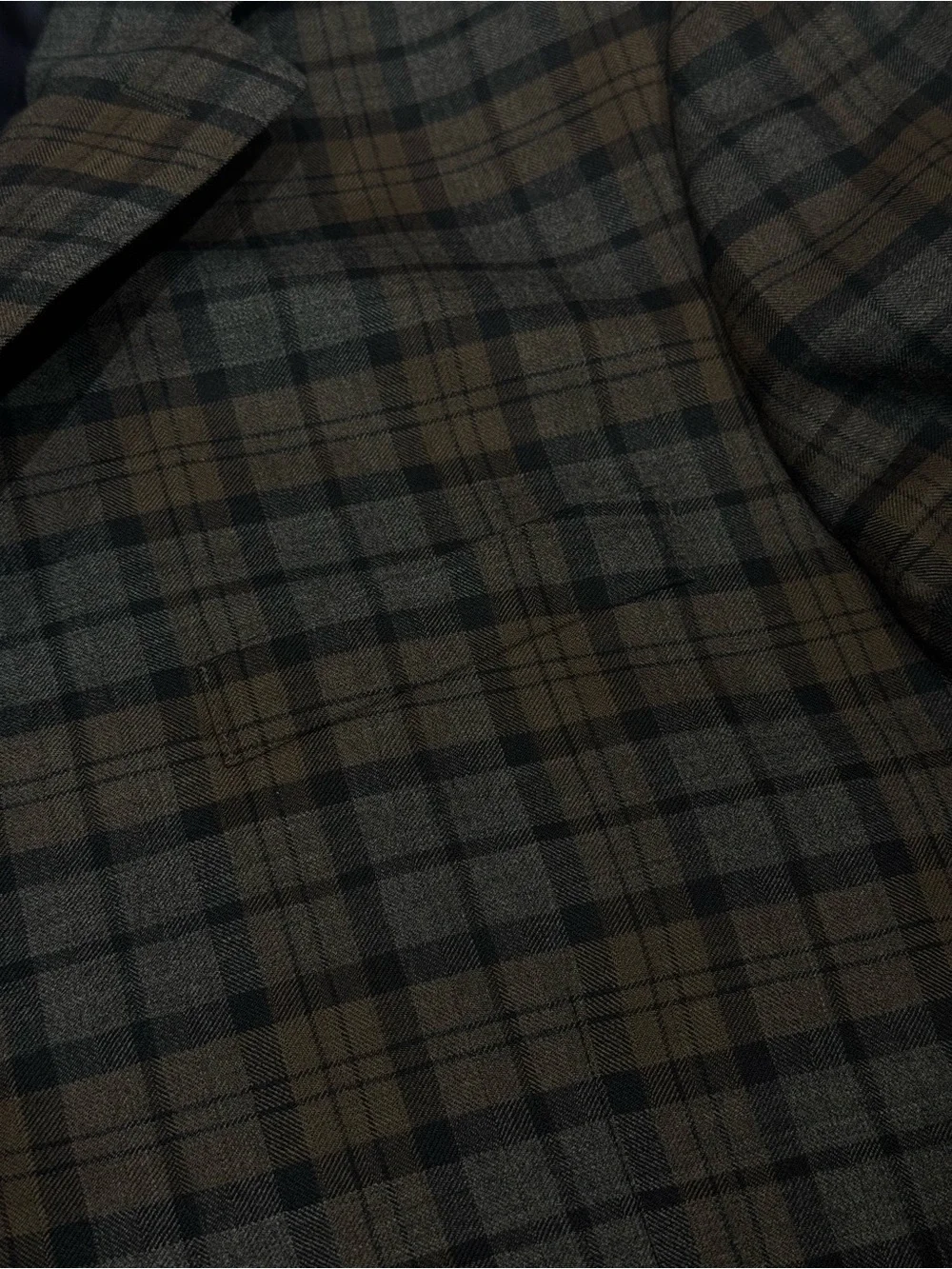 J.Crew Ludlow Men's Plaid Sport Coat in Blue and Brown